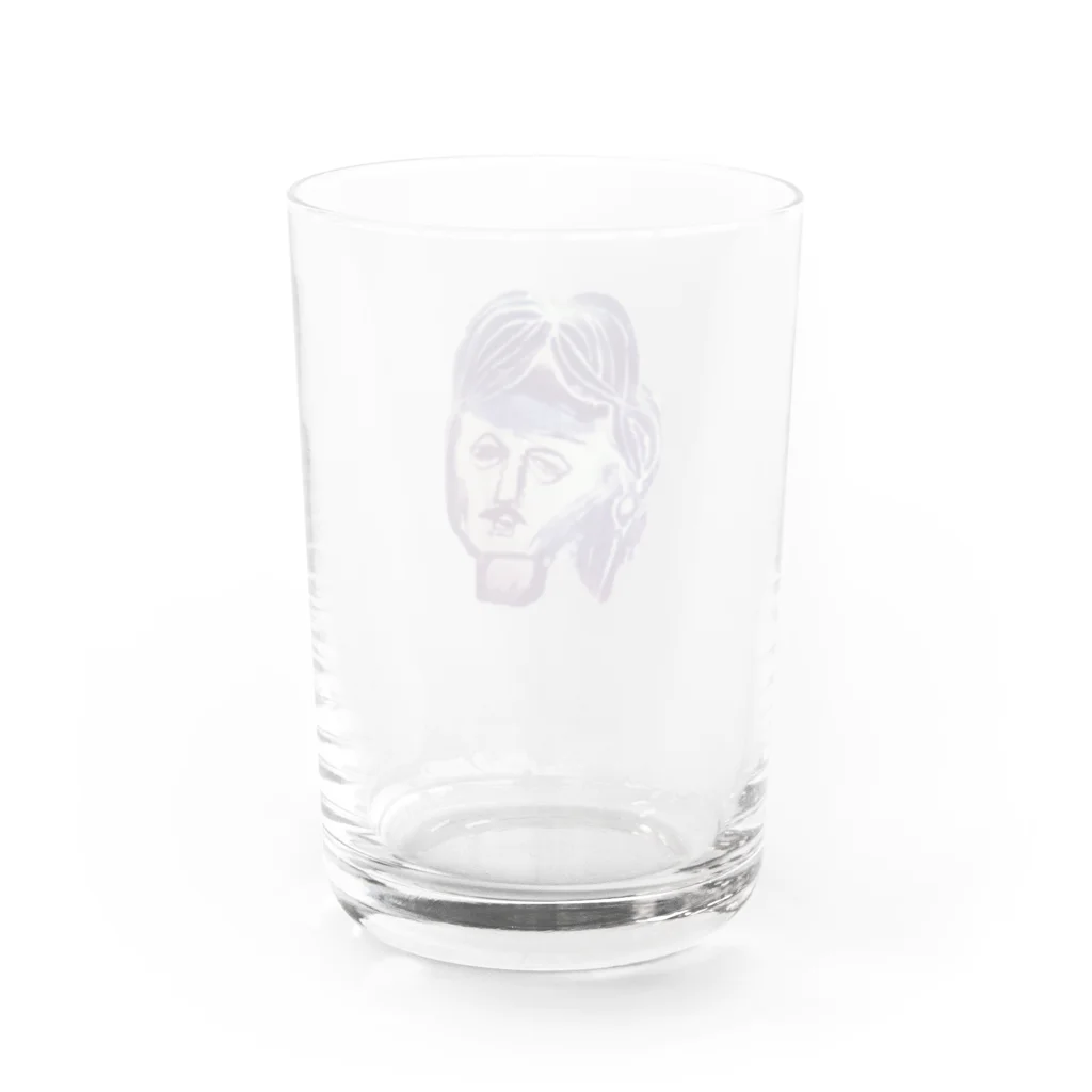 skynailsのちゃんとしたケン Water Glass :back