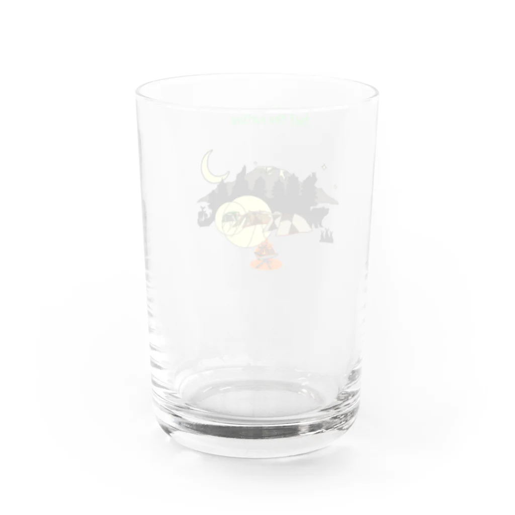 すぎん家の大自然妄想キャンプ Water Glass :back