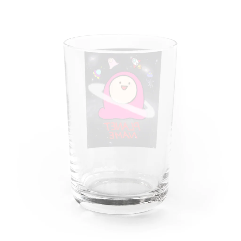 フトンナメクジの惑星ナメクジ - PLANET NAMEKUJI Water Glass :back