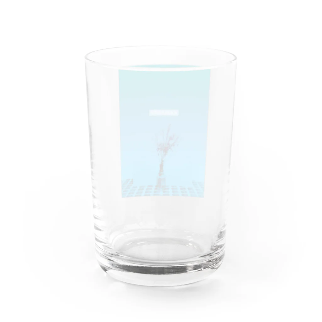 GOMENNEのカスミソウのミイラ/青 Water Glass :back