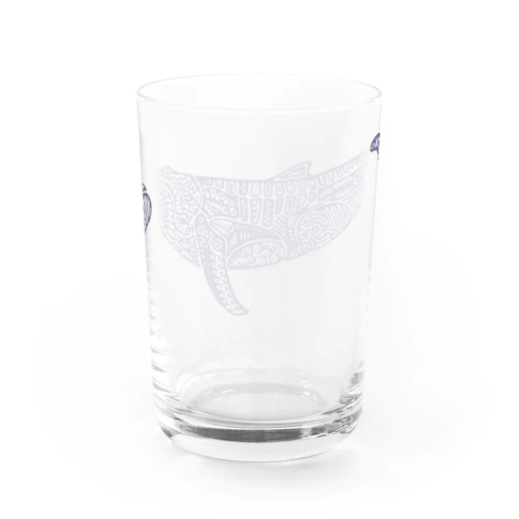 ヴンダーカンマーの座頭鯨 Water Glass :back