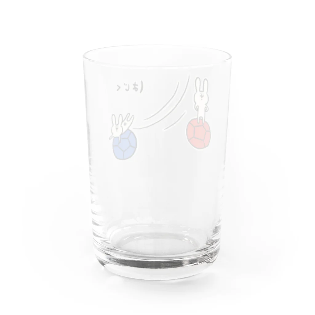 おとなのつくってあそぼの【ボッチャ】はじく_ Water Glass :back