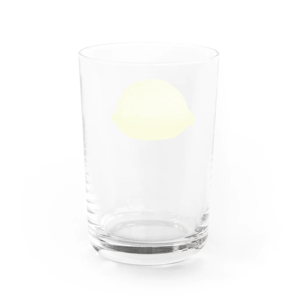 十分に広い店のレモン Water Glass :back