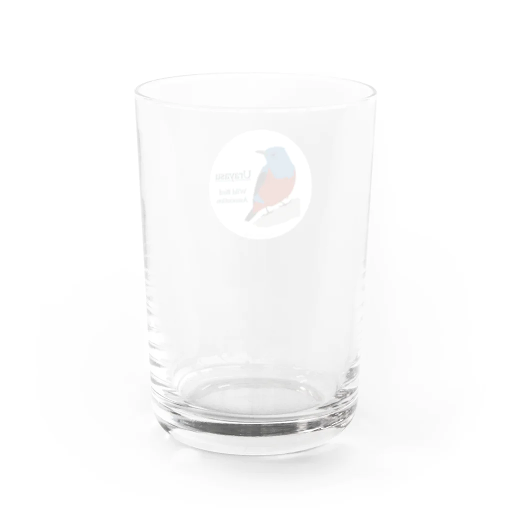 MoVの🇺🇦 for 浦安野鳥の会 Water Glass :back