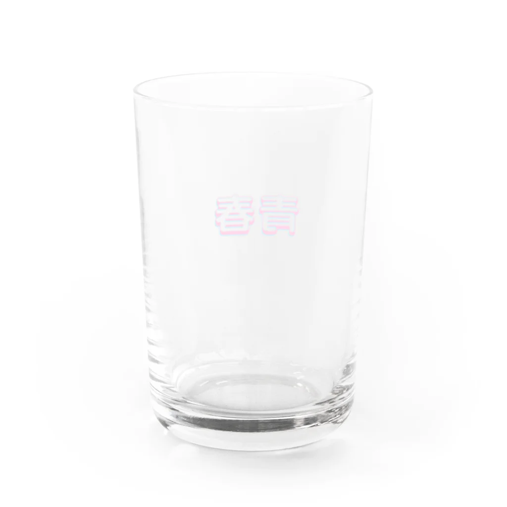 イエネコの青春 Water Glass :back