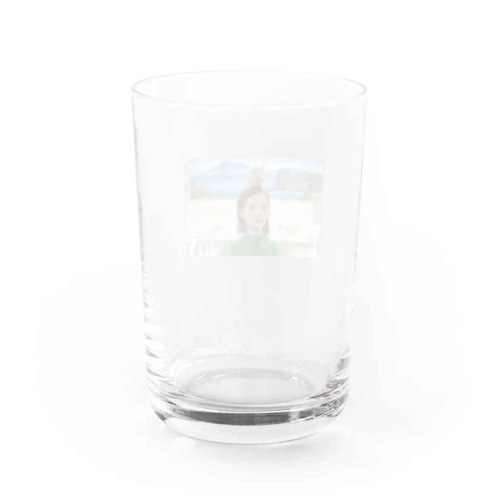 あおにさい酒店のりんご100年ぶん Water Glass :back