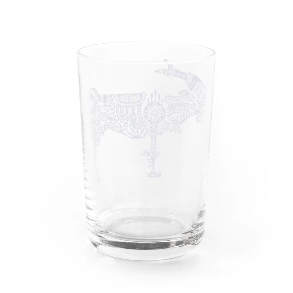 ヴンダーカンマーの鹿 Water Glass :back