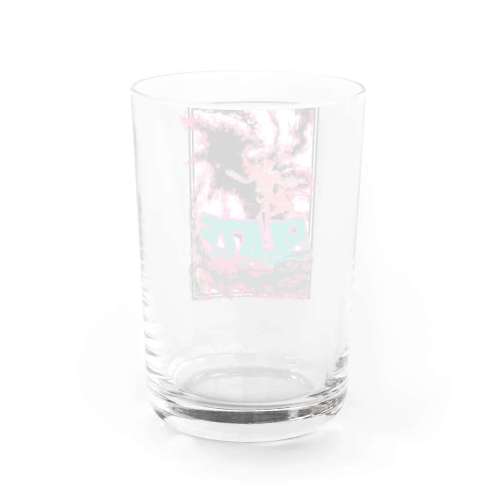 ギャネック屋のBLAZEガーメイン。 Water Glass :back