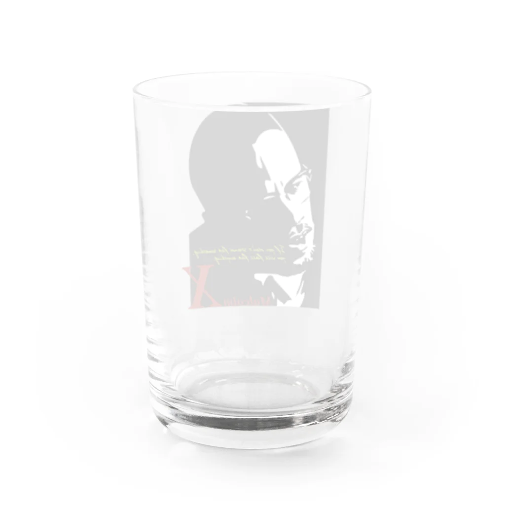 JOKERS FACTORYのMALCOLM X Water Glass :back
