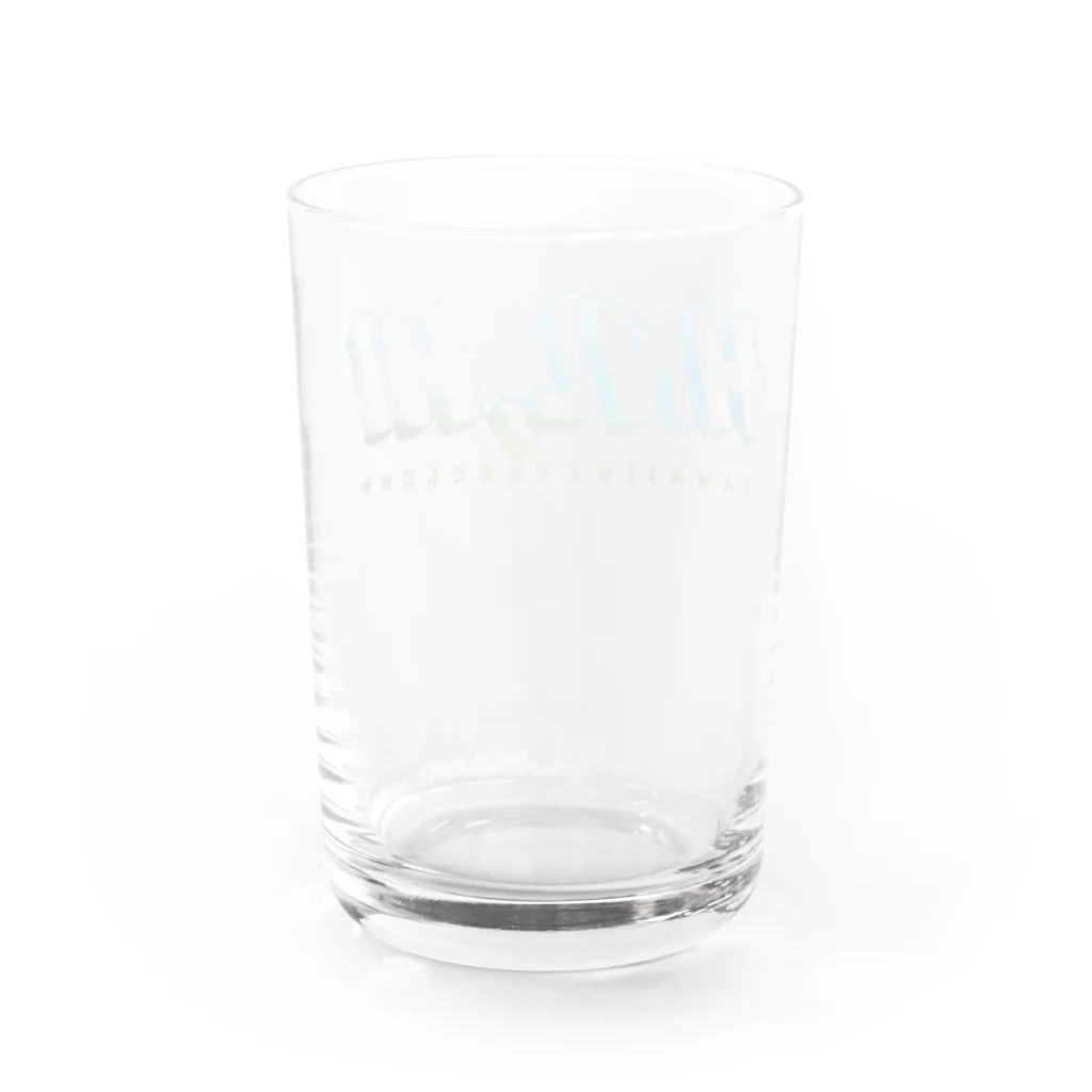 ハワイスタイルクラブのDaiamond Head Trail Water Glass :back