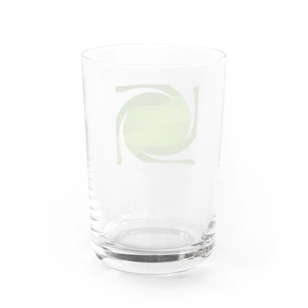 水草の藻１ グラス反対面