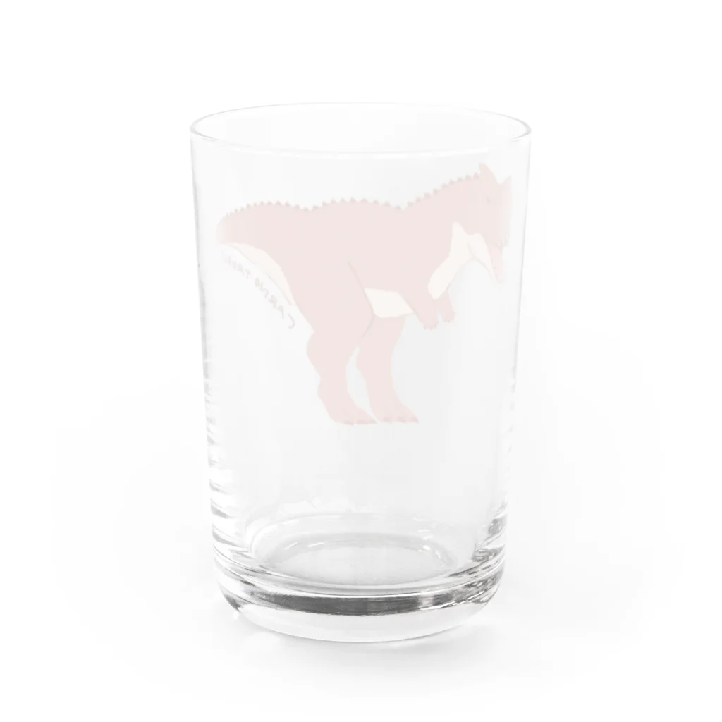 あおきさくらのカルノタウルス Water Glass :back