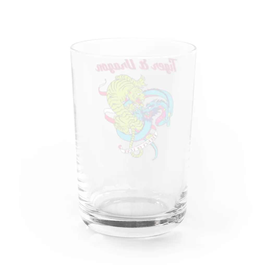 JOKERS FACTORYのTIGER ＆ DRAGON Water Glass :back