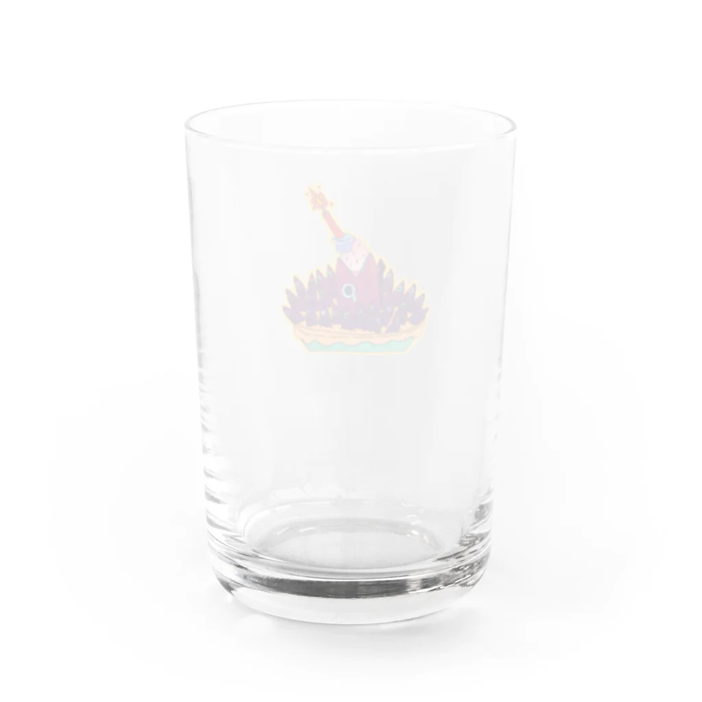 ベクのアイテム屋の空見上げるサカナたち Water Glass :back