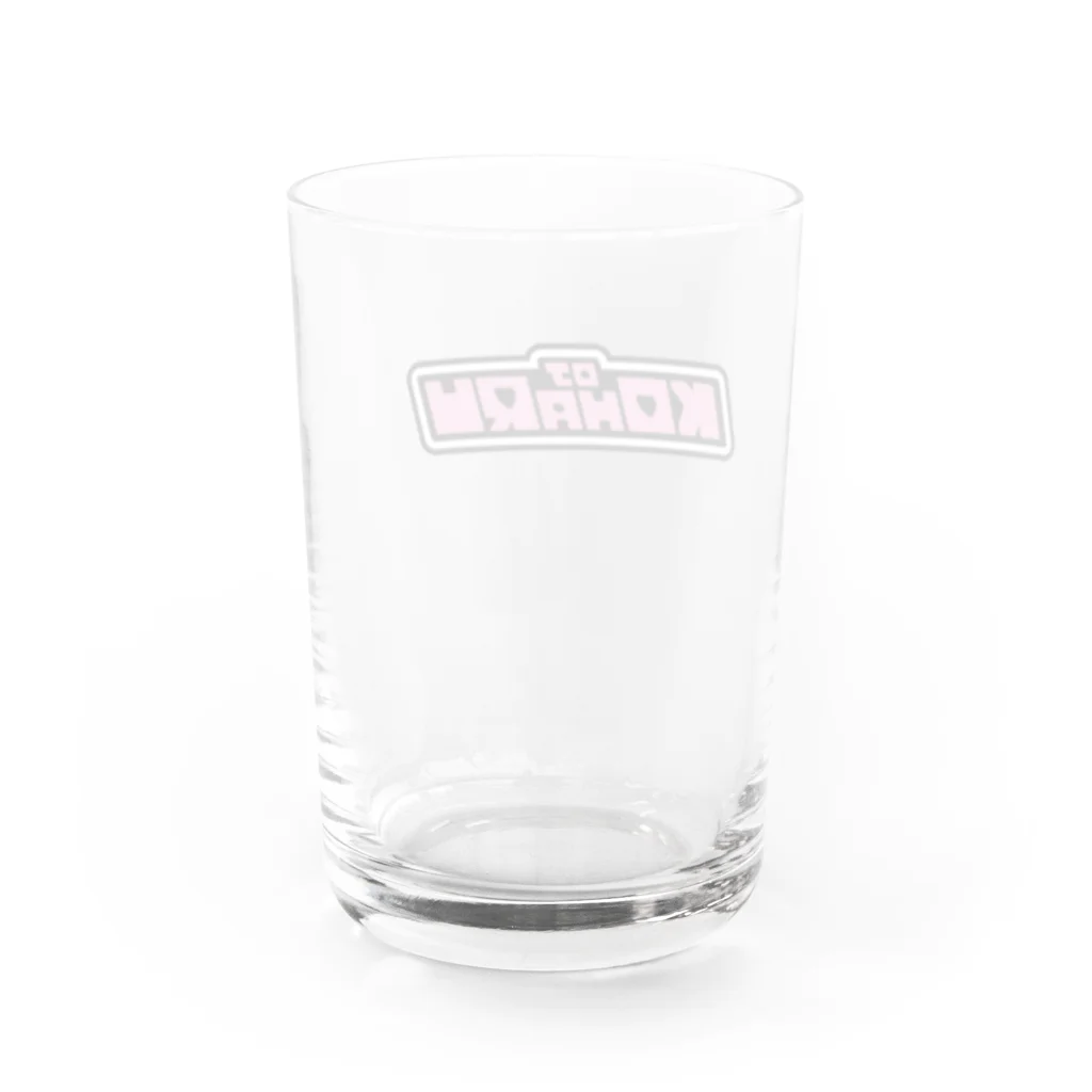 skrillexのDJこはる公式グッズ Water Glass :back