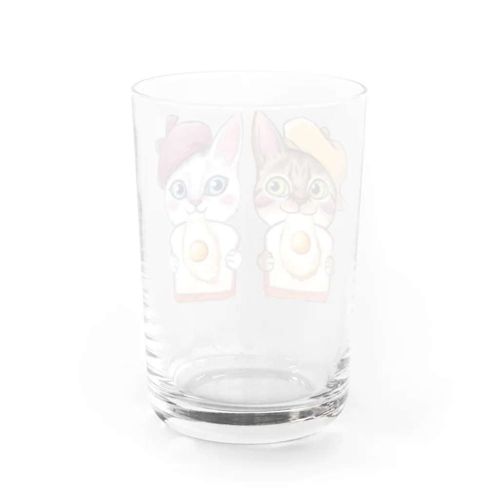 abbeymama75 のりんちゃんとラピュタパンなう Water Glass :back