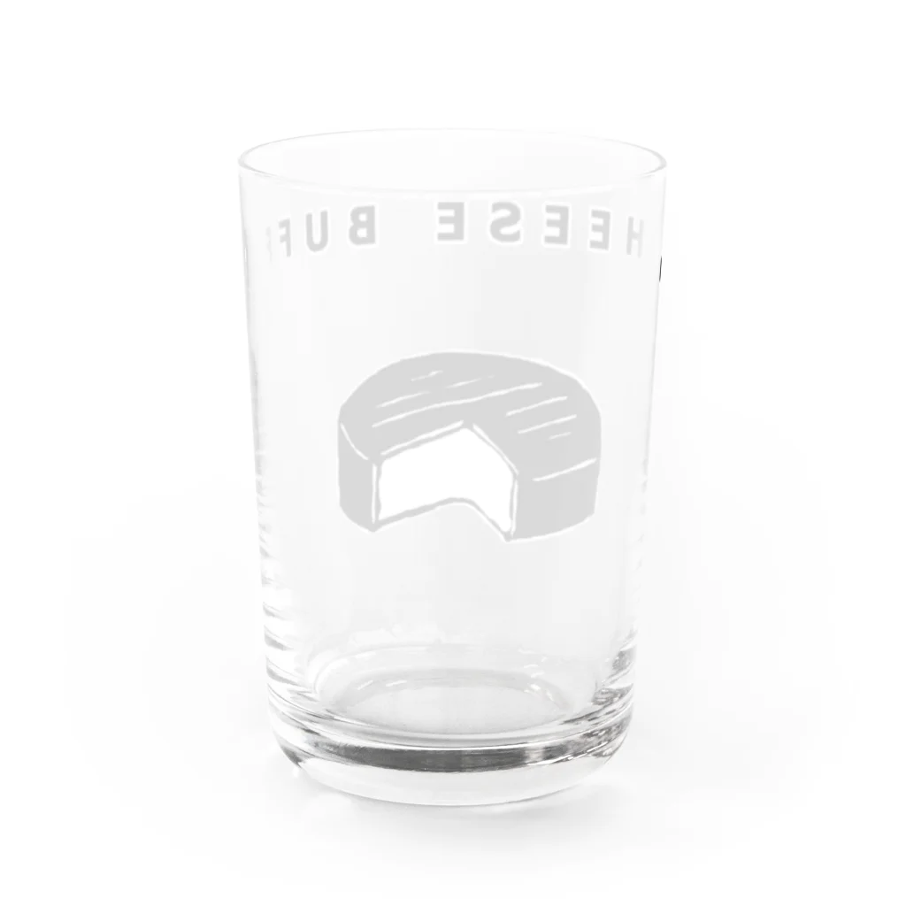 NIKORASU GOのCHEESE　BUFF＜チーズ愛好家＞ Water Glass :back