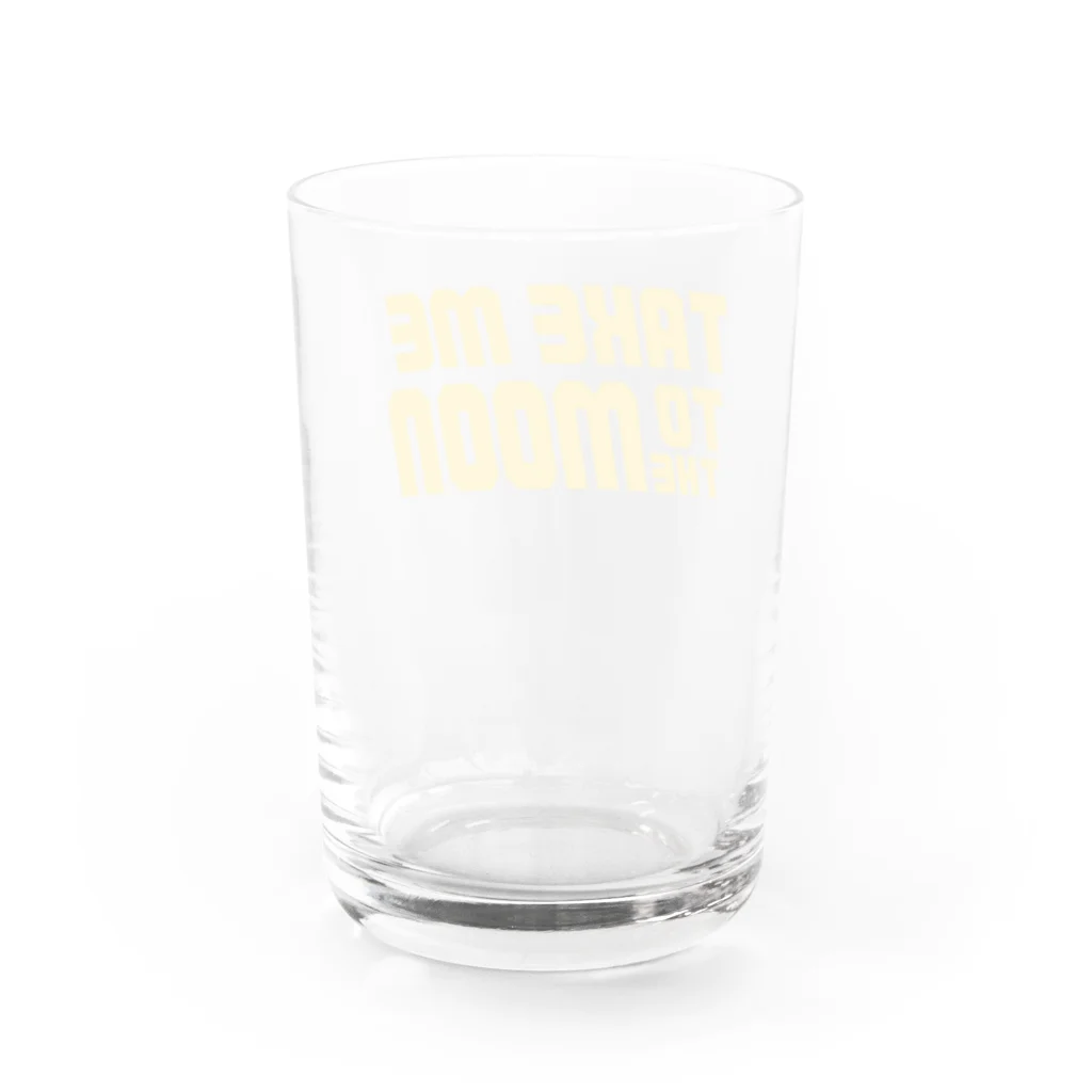 【仮想通貨】ADKグッズ専門店 のTake me to the moon Water Glass :back