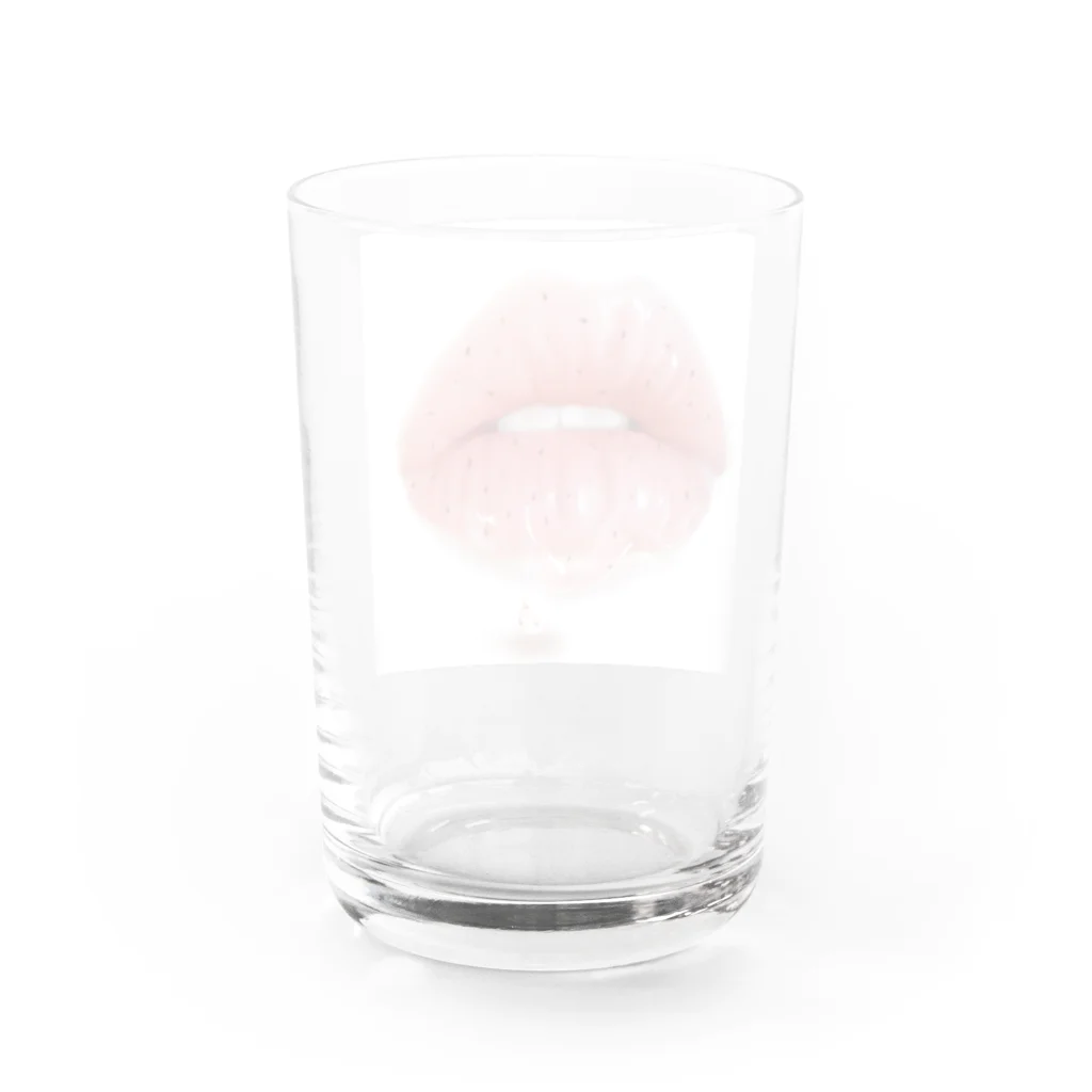 RABIHAIRのstrawberry Water Glass :back