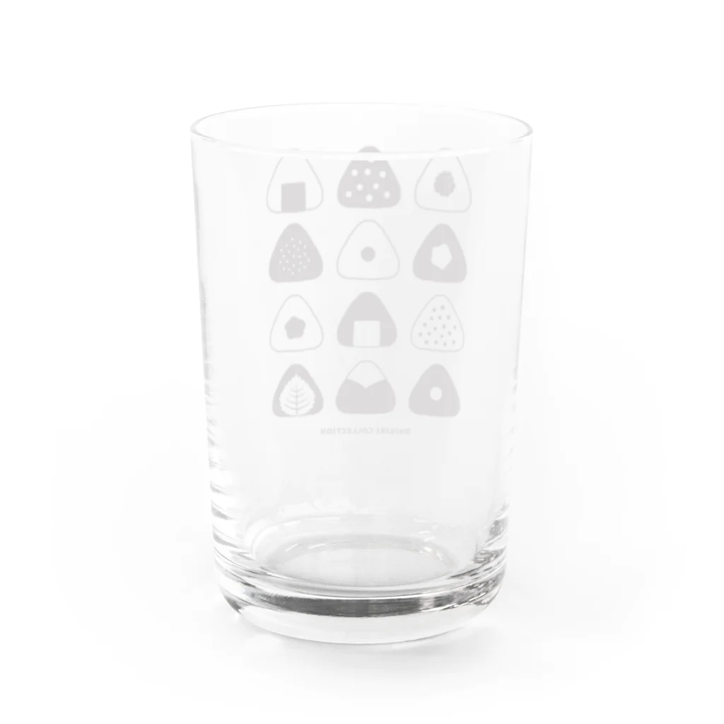 t i k oのおにぎりこれくしょん Water Glass :back