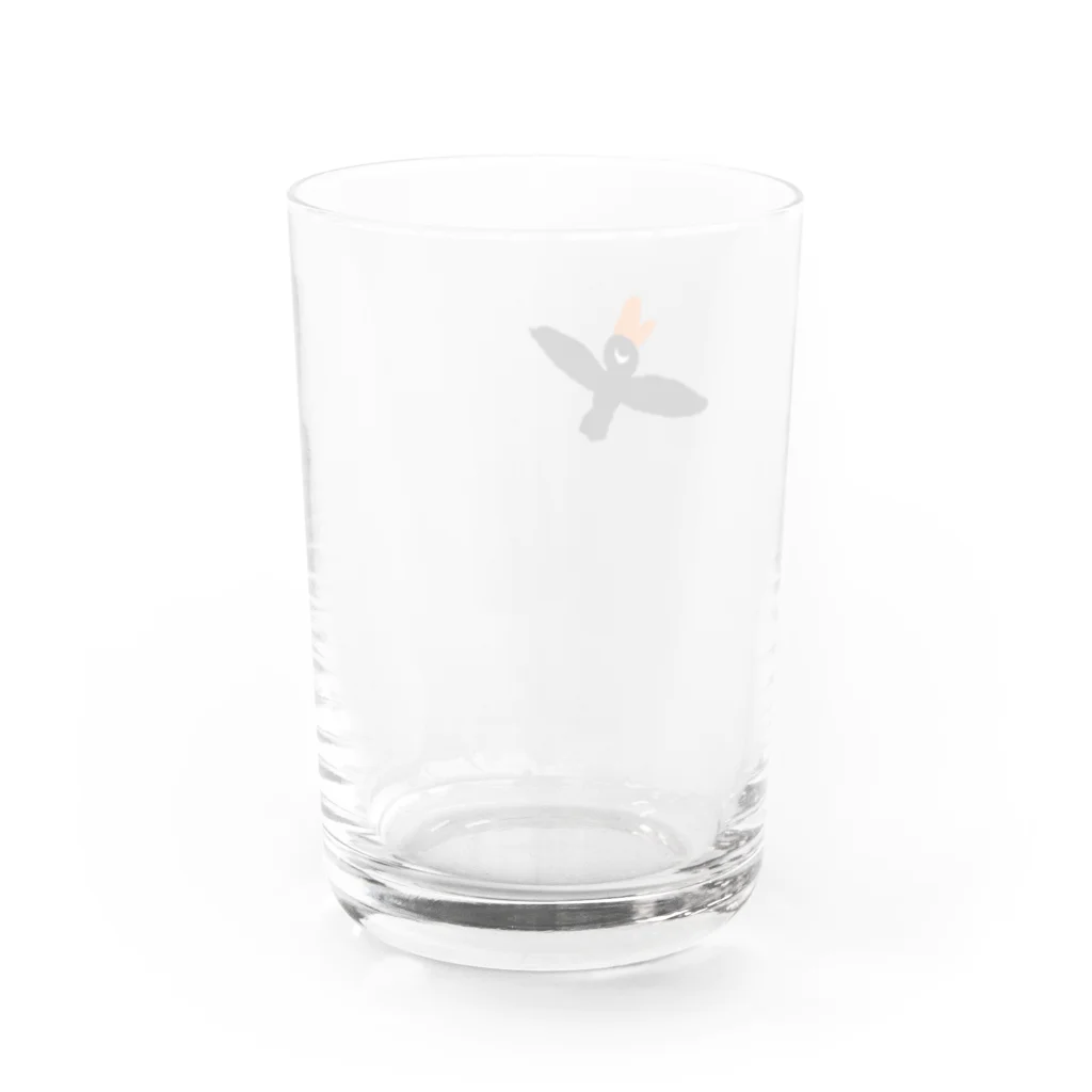 mya-mya=MIYA JUNKO's shop 02のMr. black bird Water Glass :back