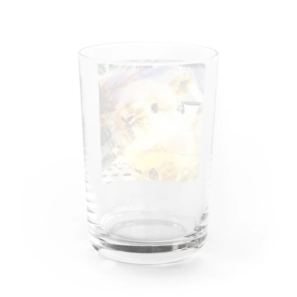 aoichi  for xxのロップイヤー慎太郎 Water Glass :back