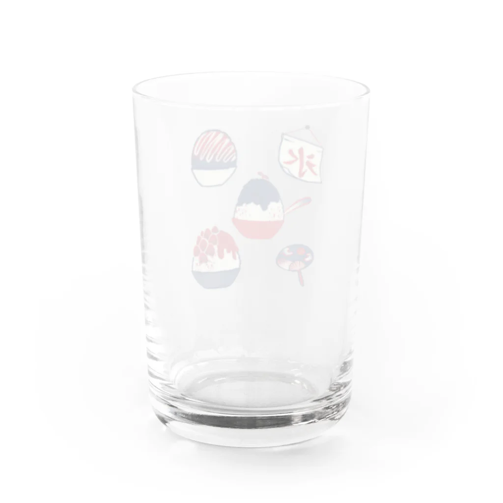 IZANAMI by Akane Yabushitaの【日本レトロ#23】かき氷 Water Glass :back