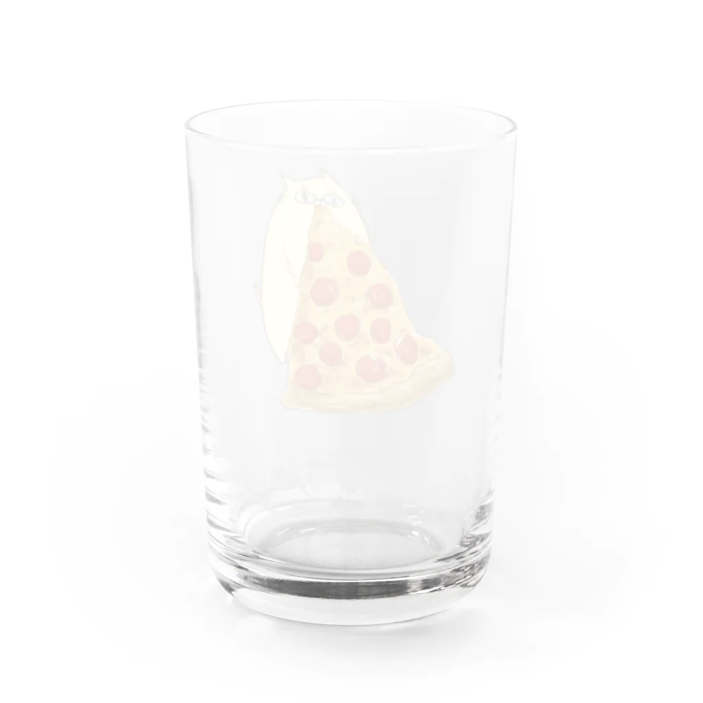 ぐーにゃんのごちそうさがしのpizza time(ぐーにゃん) Water Glass :back