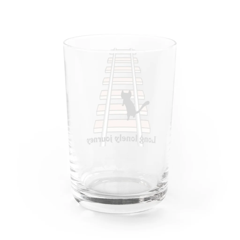 J's Mart 2ndのLong lonely journey Water Glass :back