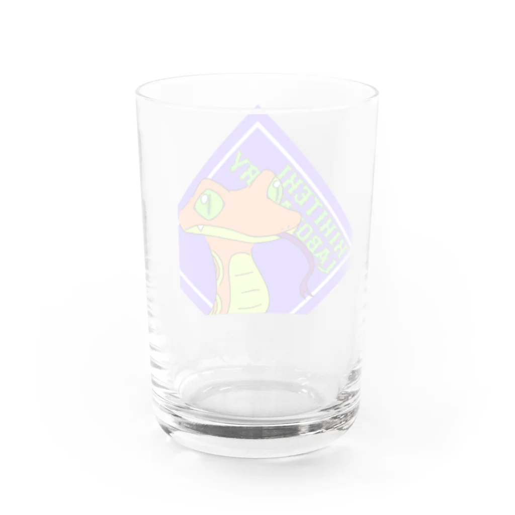 KIKITEKI_LABORATORYのHEBI -orange- Water Glass :back