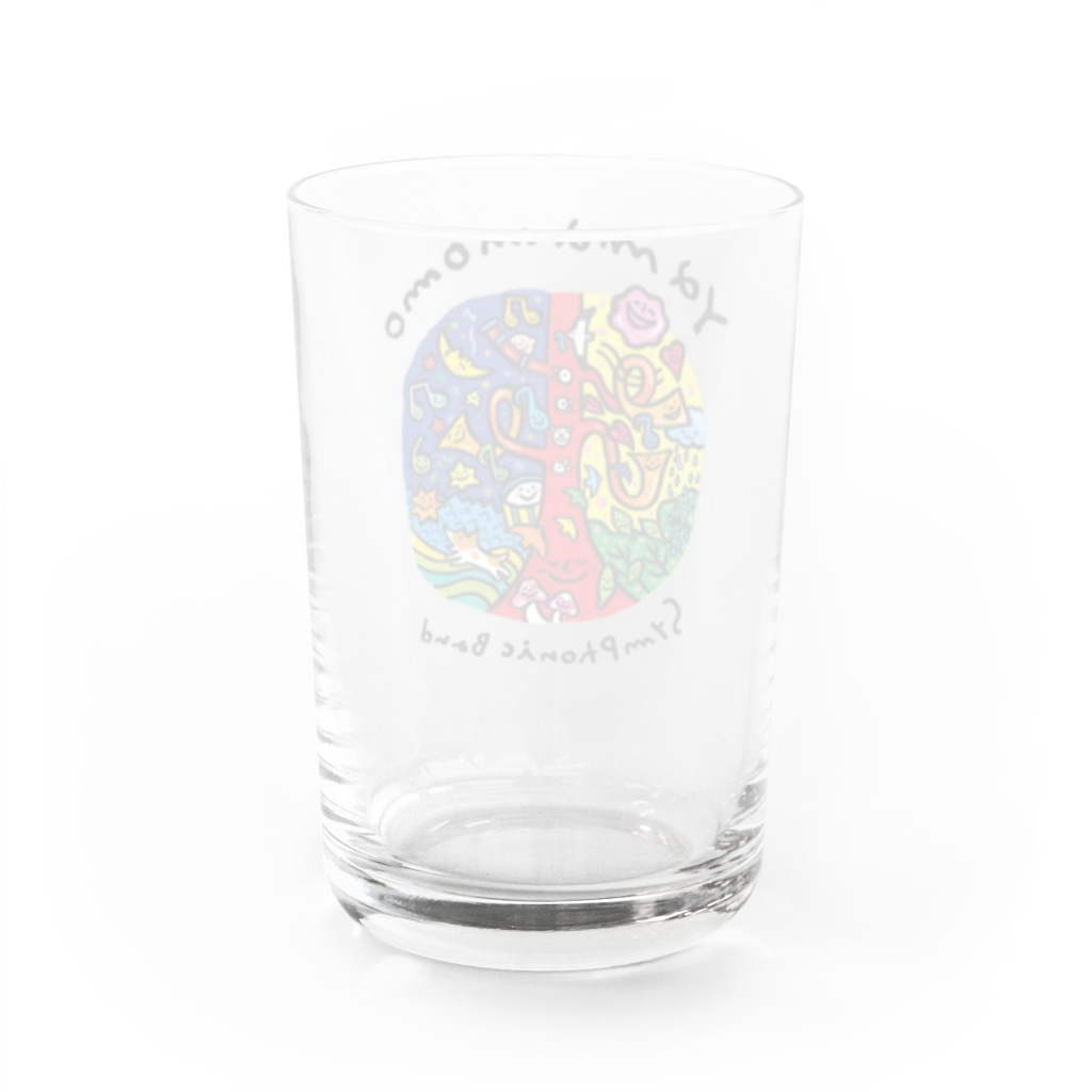 やまももショップ（２号店）のやまももさんの世界 Water Glass :back