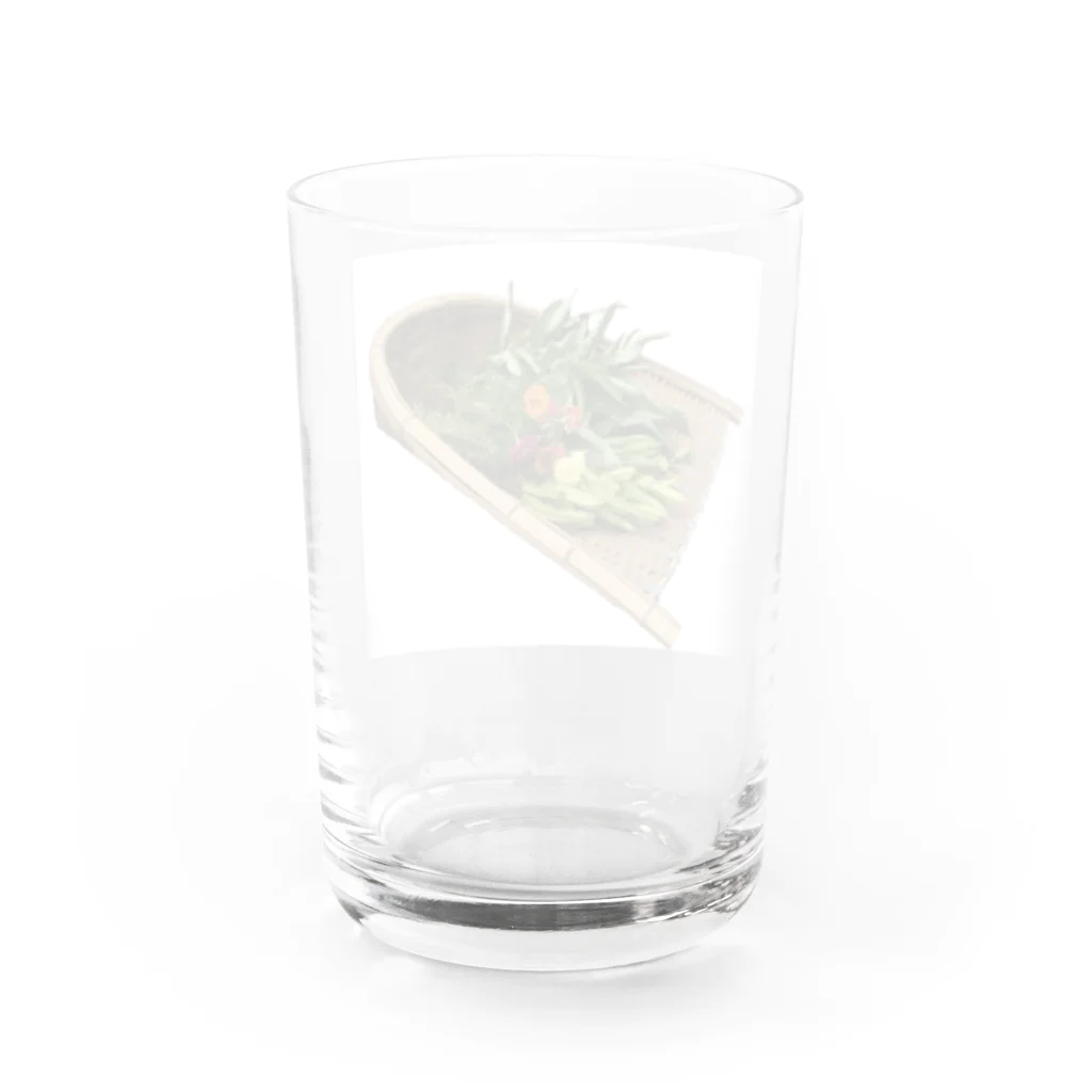 YUUのYasai to bamboo Water Glass :back