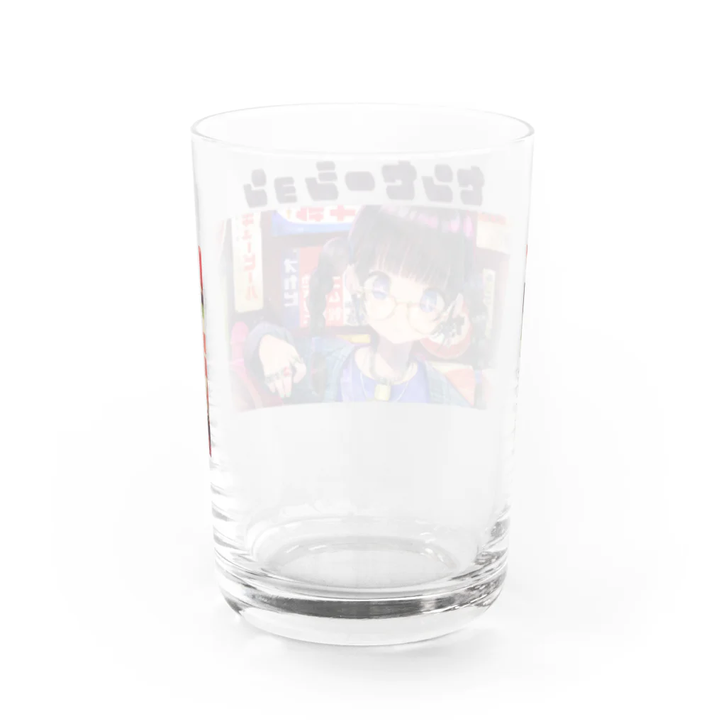 つるしまたつみのセンセーション Water Glass :back