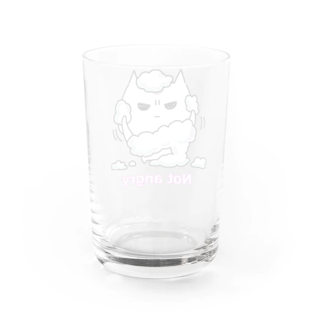 SUZURI×ヤマーフのNot angry vol.5 Water Glass :back