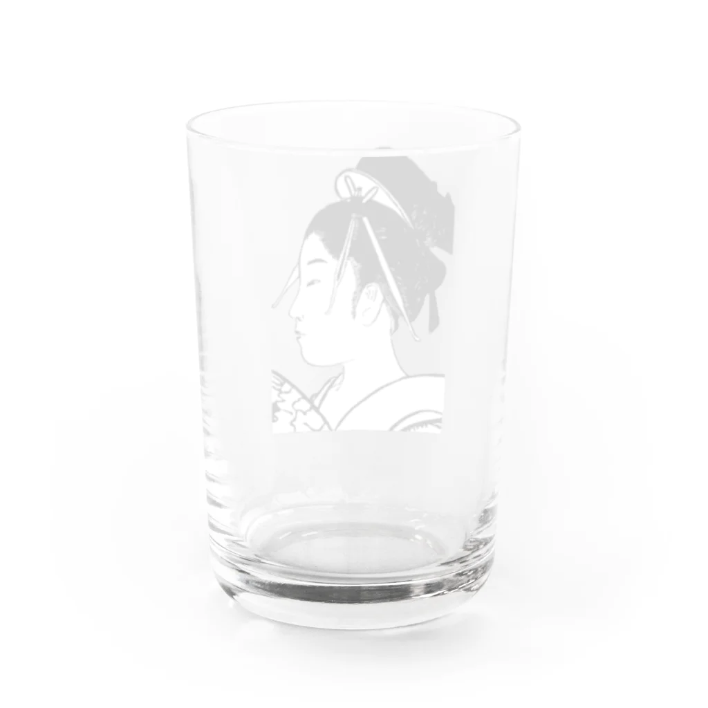 y_mvuの浮世絵 Water Glass :back