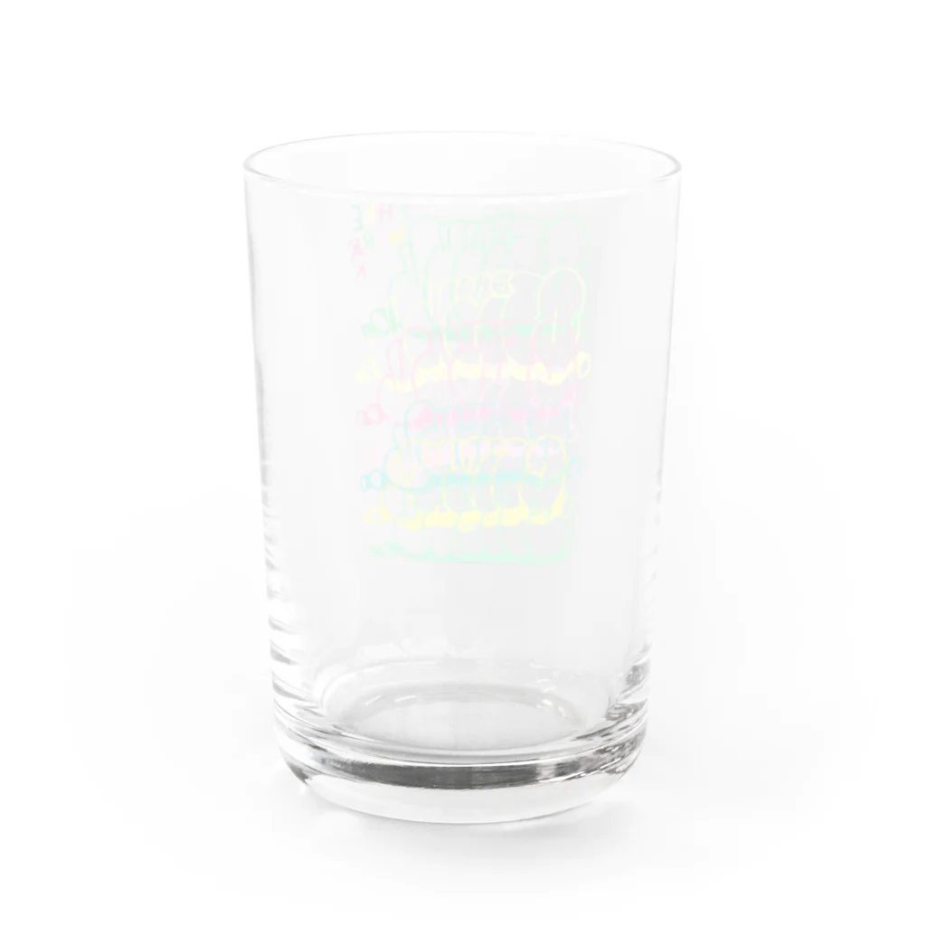 NOOBのGraffiti stinky  Water Glass :back