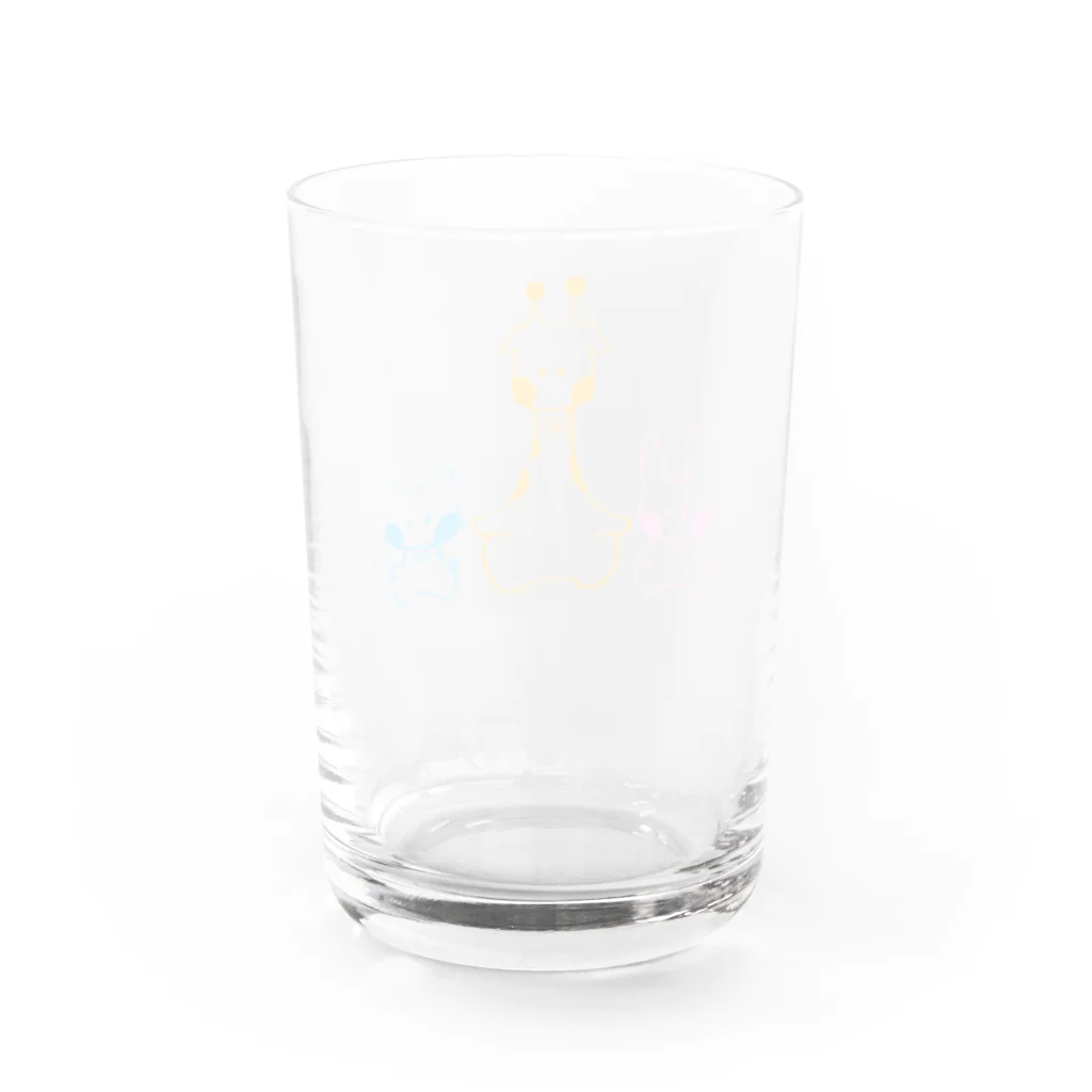 れとろあにまるずのれとろあにまるず Water Glass :back