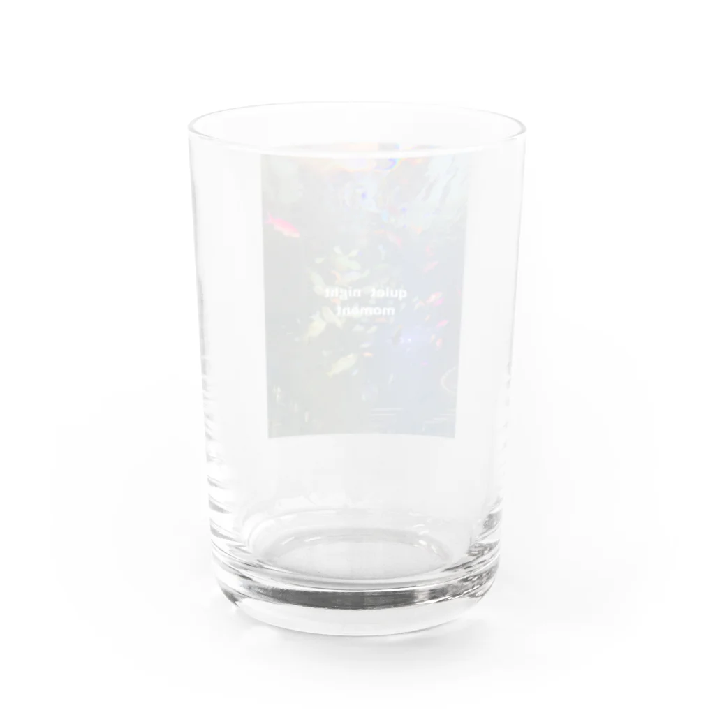 mochiusagi25のquiet night Water Glass :back