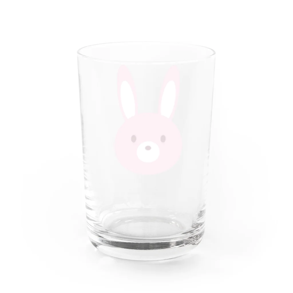 はんど部 by マイのうさちゃん Water Glass :back