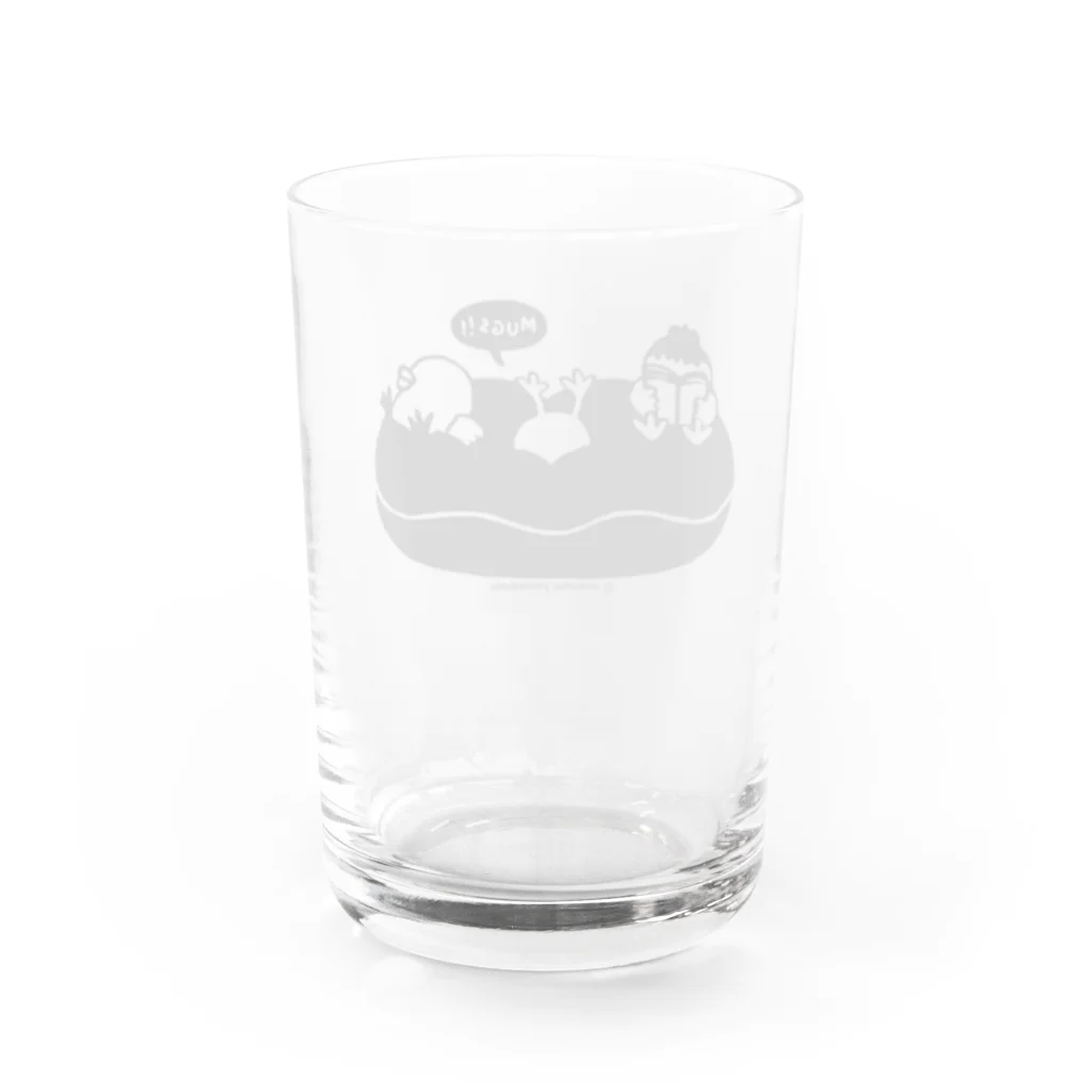 mugsの鳥をダメにするクッション Water Glass :back