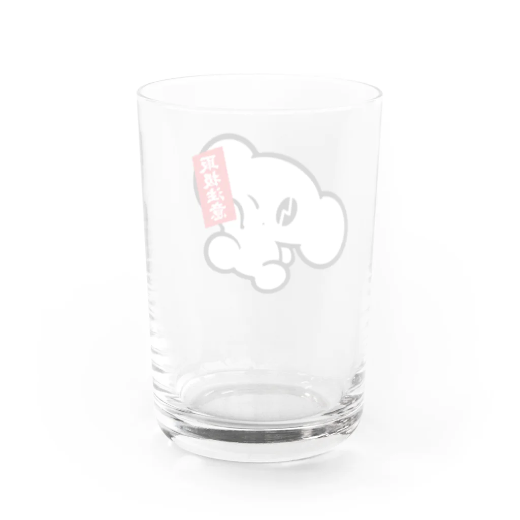 ITOOKASHIの取り扱い注意 Water Glass :back