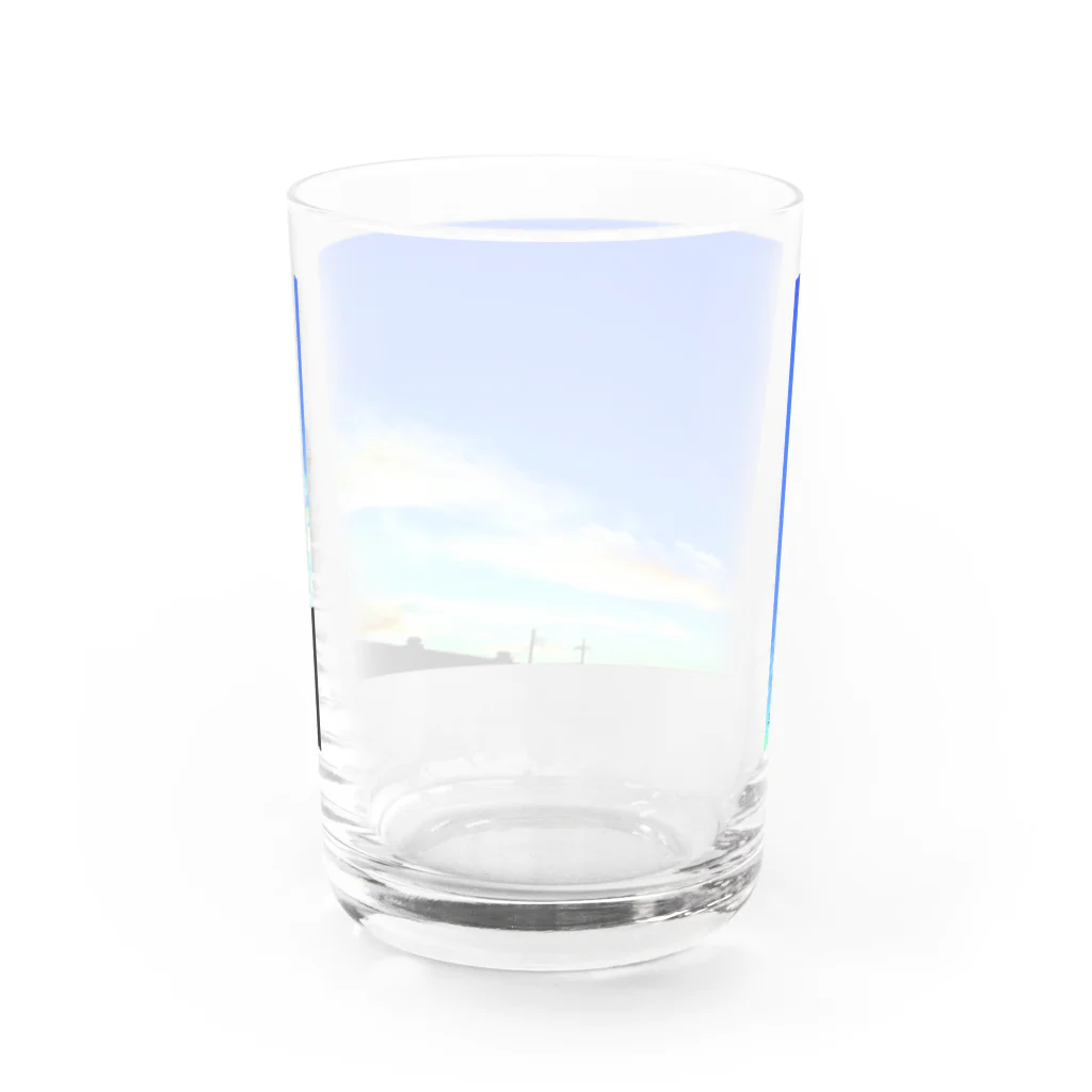 錆猫の館の鳳凰と双龍 Water Glass :back