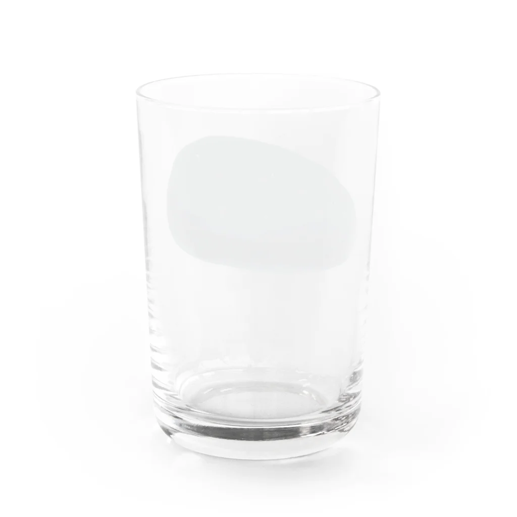 十分に広い店の石 Water Glass :back