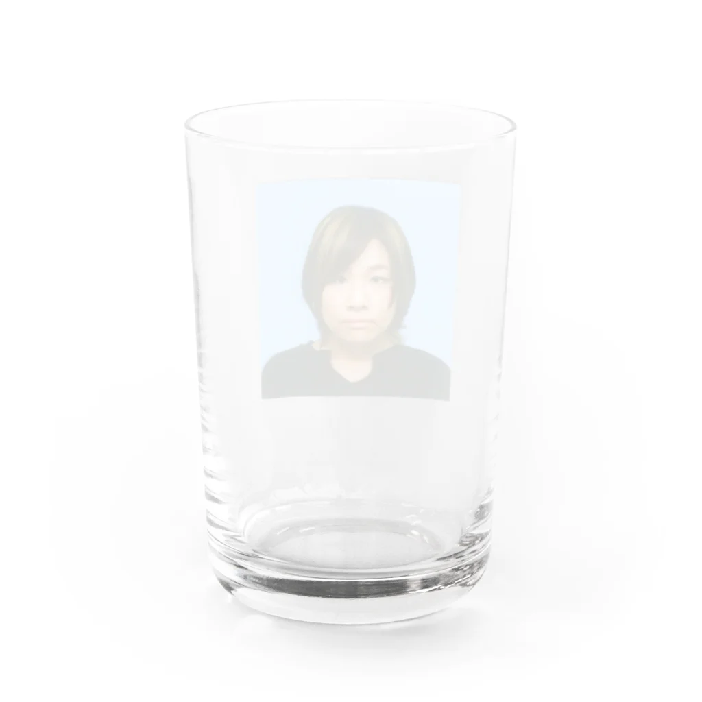 はなくそイラストのユキコシリーズ Water Glass :back