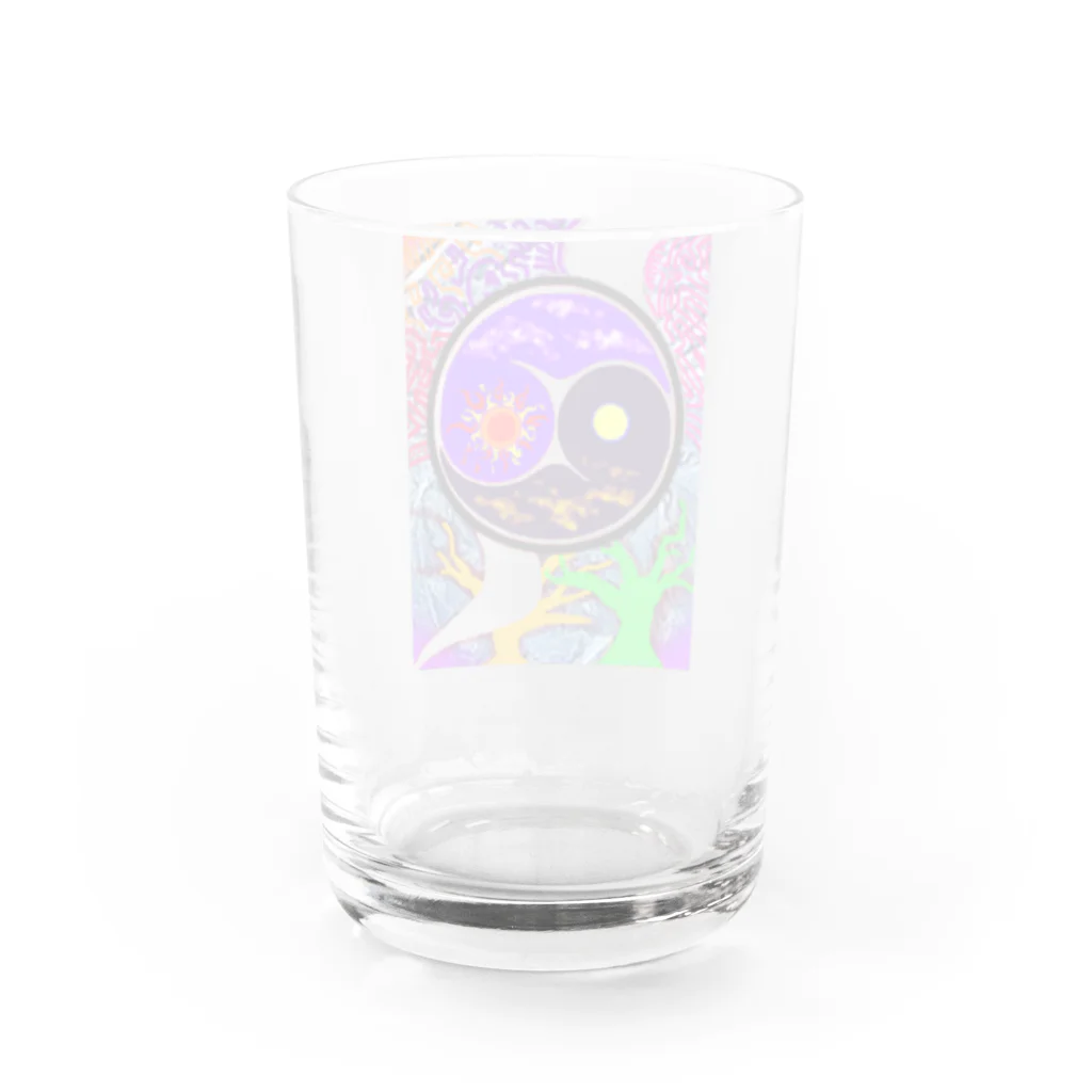 toy.the.monsters!のNight&Day Water Glass :back