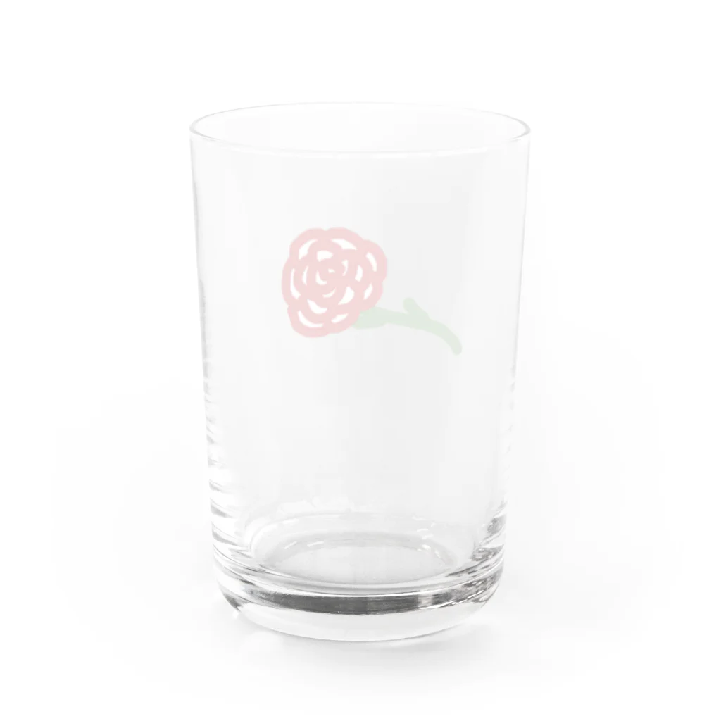 気ままままにのはなひとつ Water Glass :back