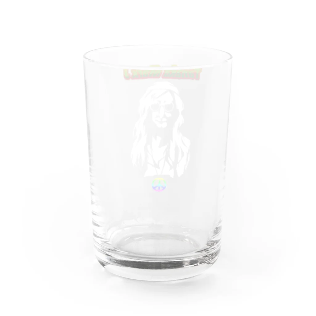 ゆるぽか！グッツ係の田中マルクスJ Water Glass :back