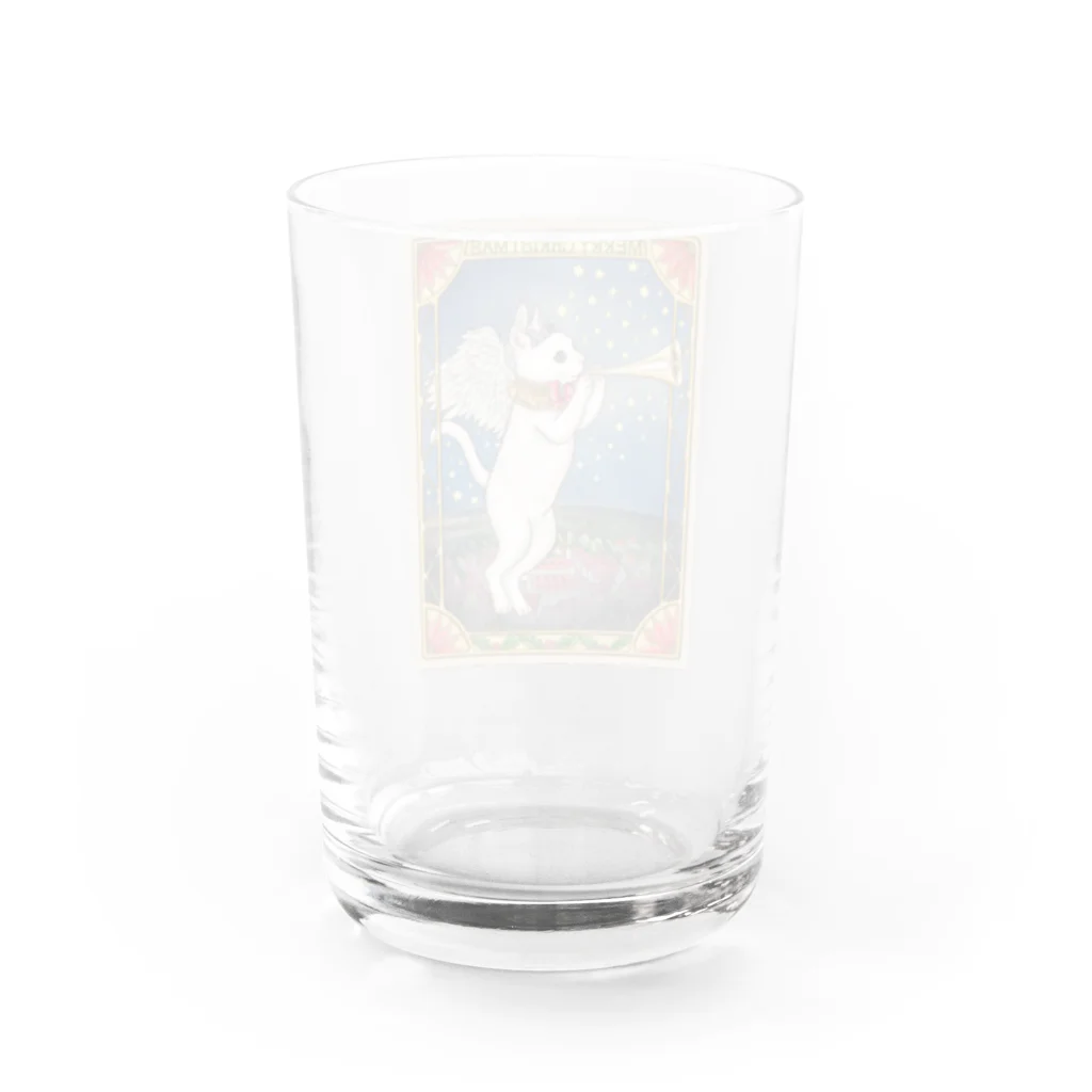 Ａｔｅｌｉｅｒ　Ｈｅｕｒｅｕｘの　ねこ天使 in Xmas Water Glass :back