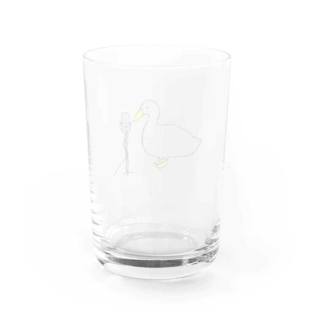 マイクチェックァのマイクチェックァ Water Glass :back