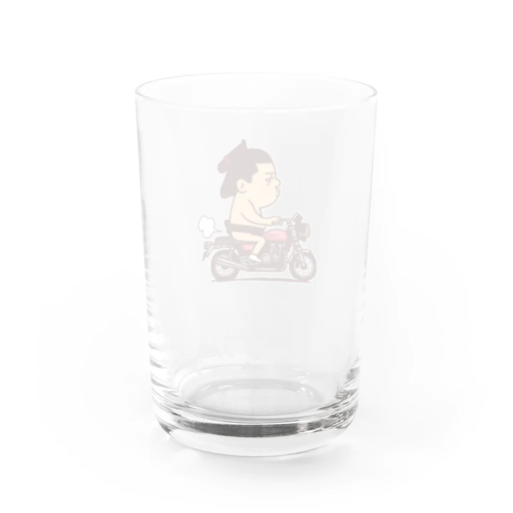 KAGE310のすもうライダー Water Glass :back